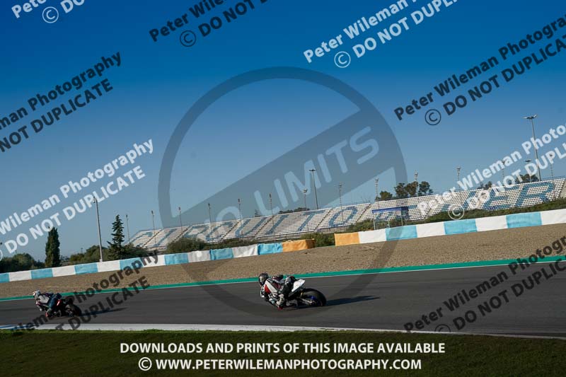 25 to 27th november 2017;Jerez;event digital images;motorbikes;no limits;peter wileman photography;trackday;trackday digital images